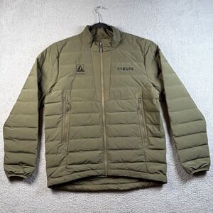 KUIU Elements Insulated Jacket Mens XL Olive Green Toray Fabric Puffer Hunting